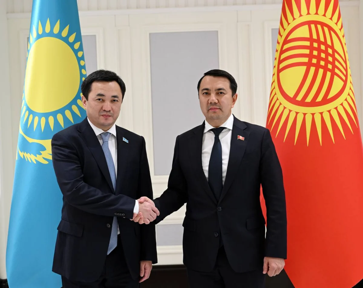 Құрылтай Спикері Жогорку Кенештің Төрағасымен кездесті
