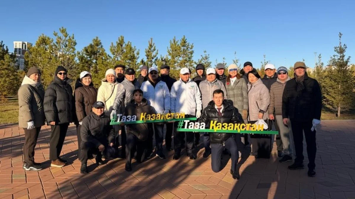 Елордада Республика күніне орай ауқымды экологиялық акция өтті