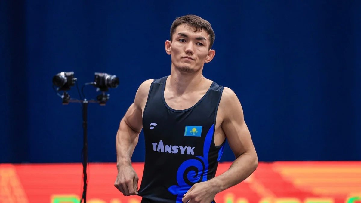 Казахстанский борец Мерей Маулитканов победил призёра Олимпиады на чемпионате мира в Астане