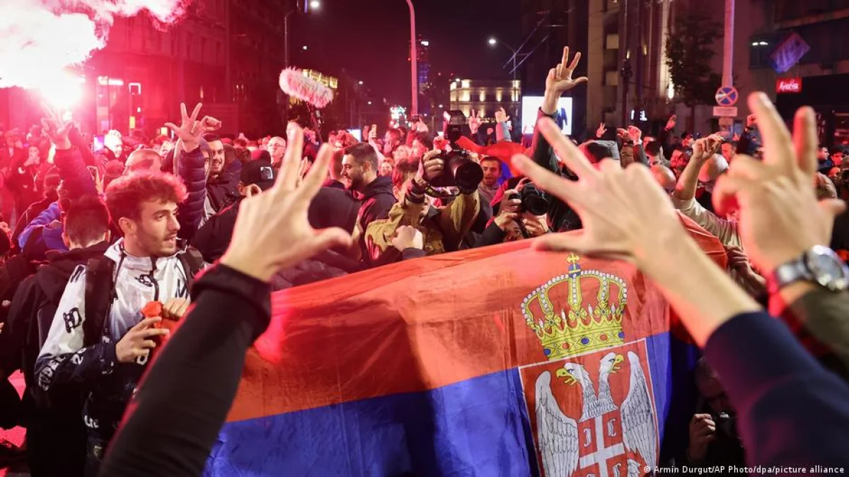 Студенческое движение победило на выборах в Сербии после двух лет массовых протестов