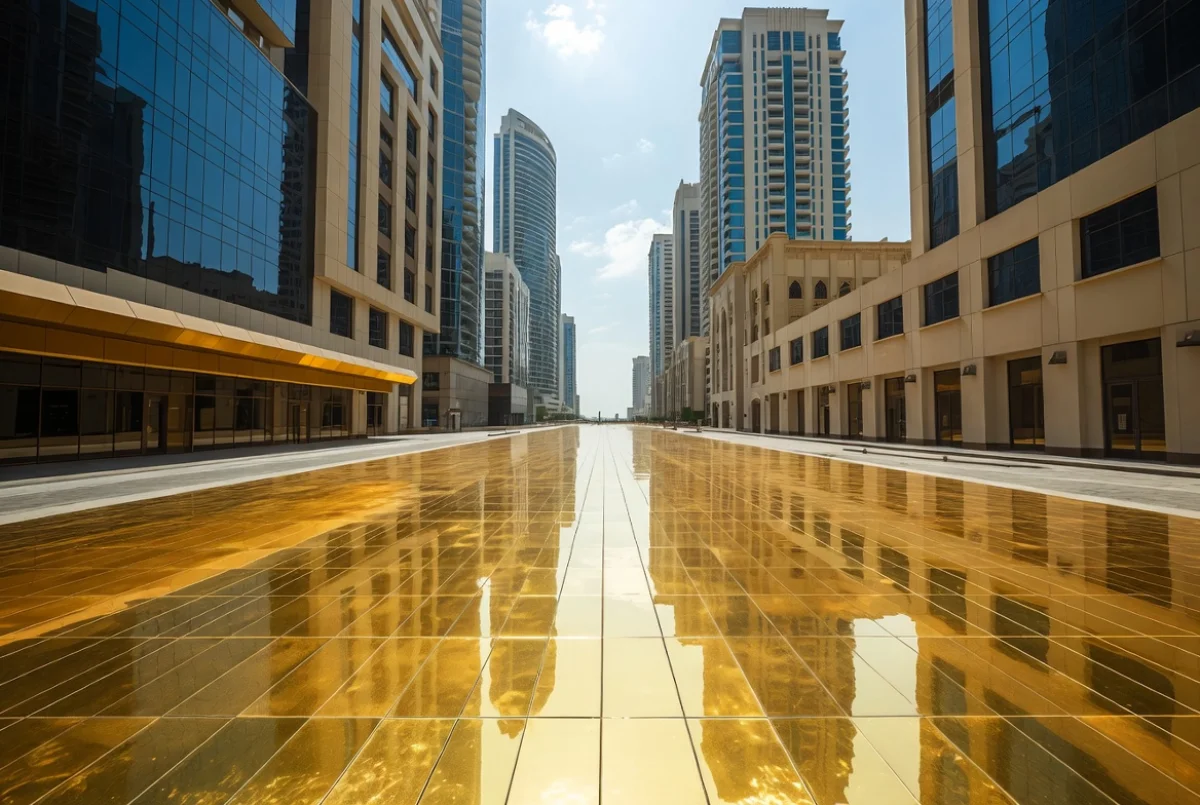 В Дубае планируют построить первую в мире «золотую улицу» для туристов и ювелирного бизнеса