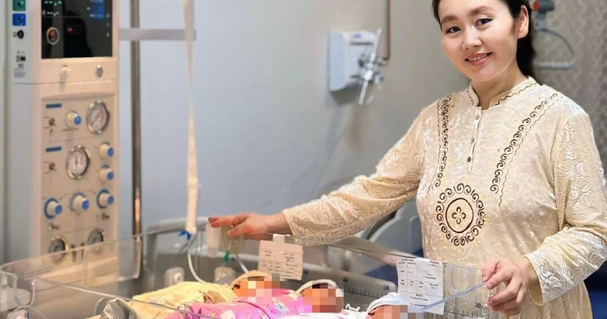 Алматыда үшем дүниеге келді