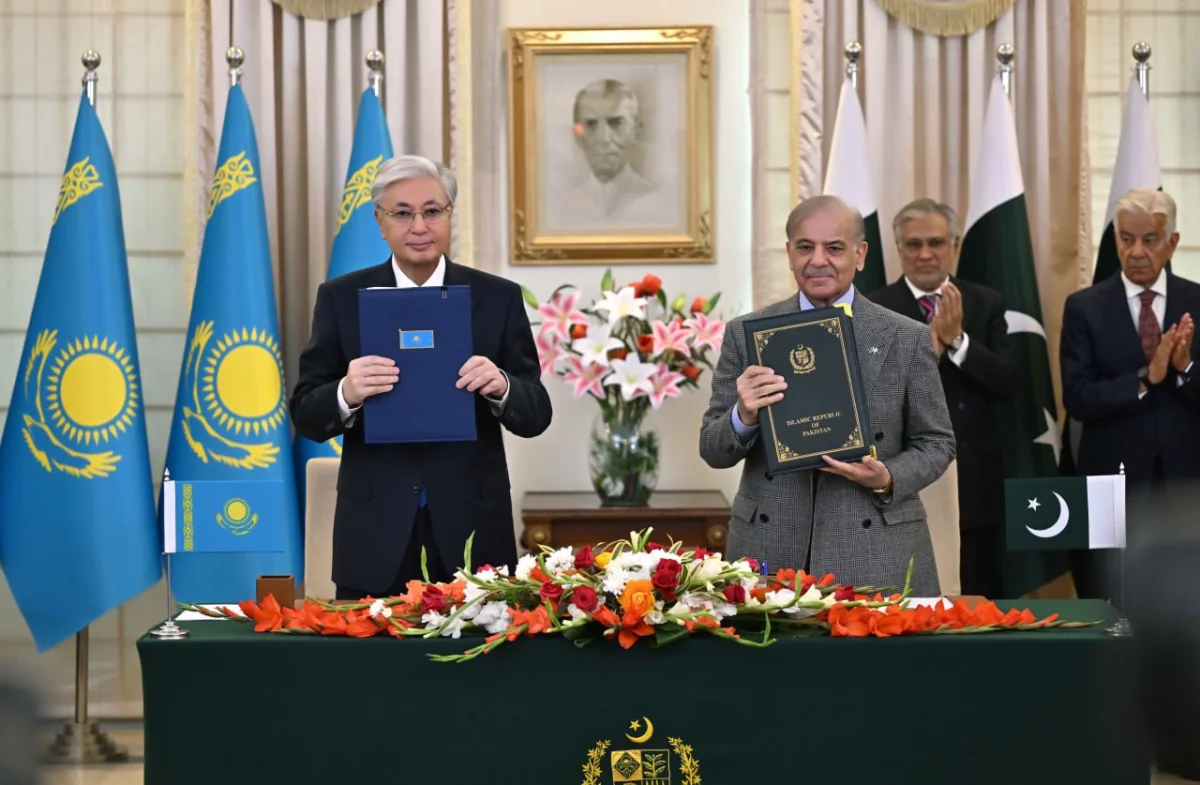 Қазақстан мен Пәкістан стратегиялық серіктестік орнату туралы бірлескен декларацияға қол қойды