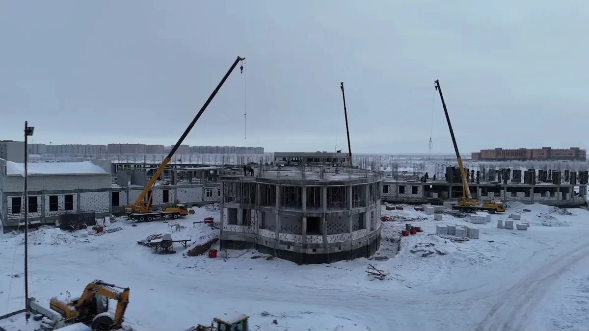 За счёт возращенных в государственный бюджет активов в Актобе строится крупнейший детский сад для особенных детей