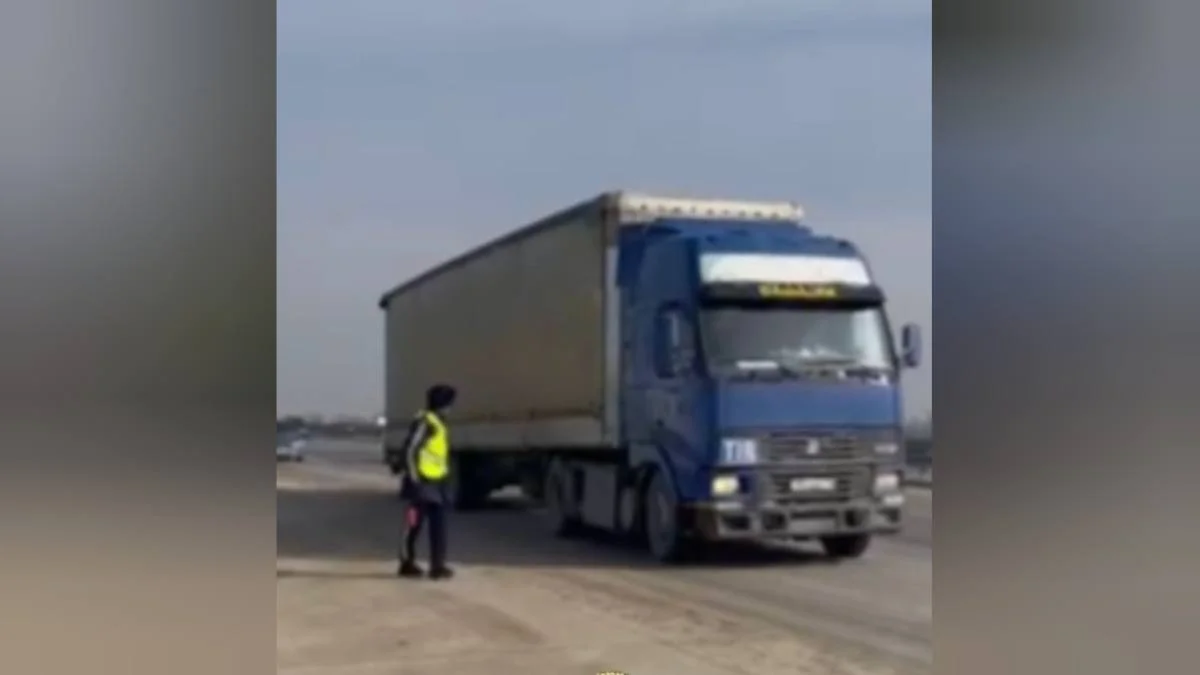 Алматыда жүк көліктерінің қозғалысына бақылау күшейтілді