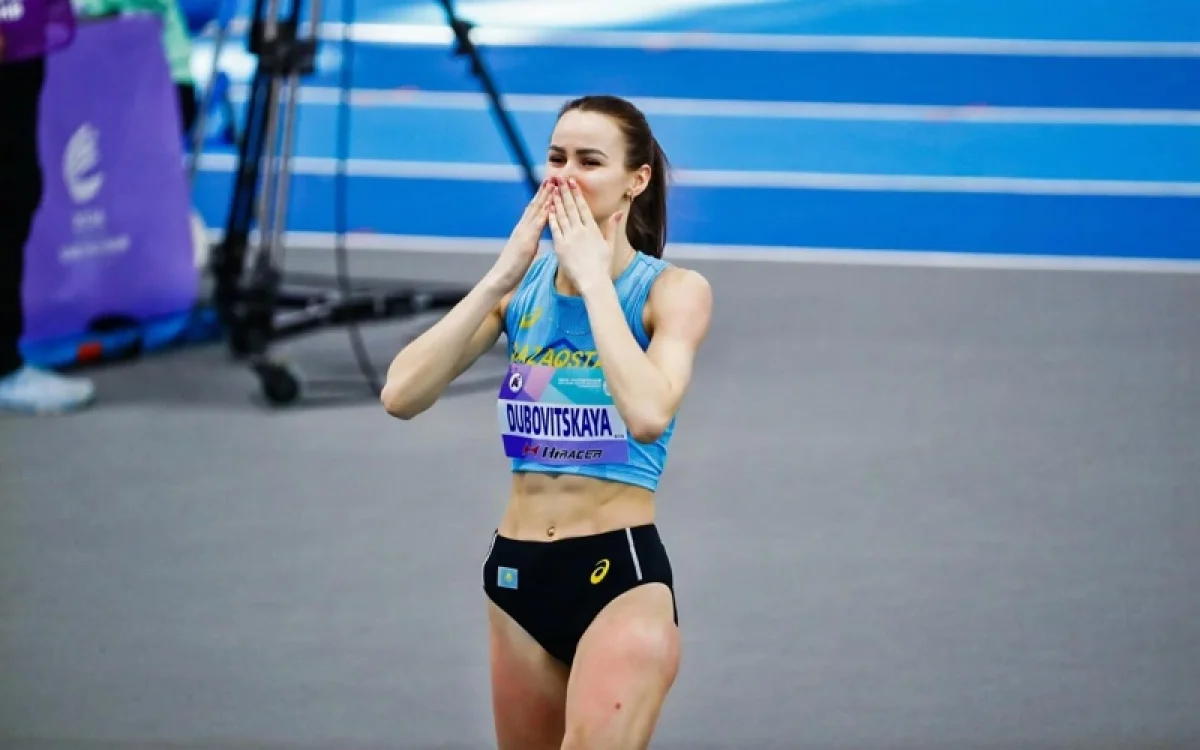 Надежда Дубовицкая Азия чемпионатында биіктікке секіруден күміс алды