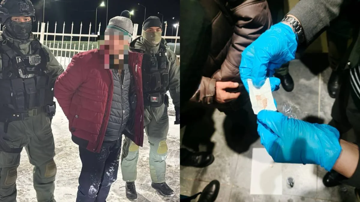 СҚО-да полицейлер "синтетика" өткізген күдіктіні ұстады