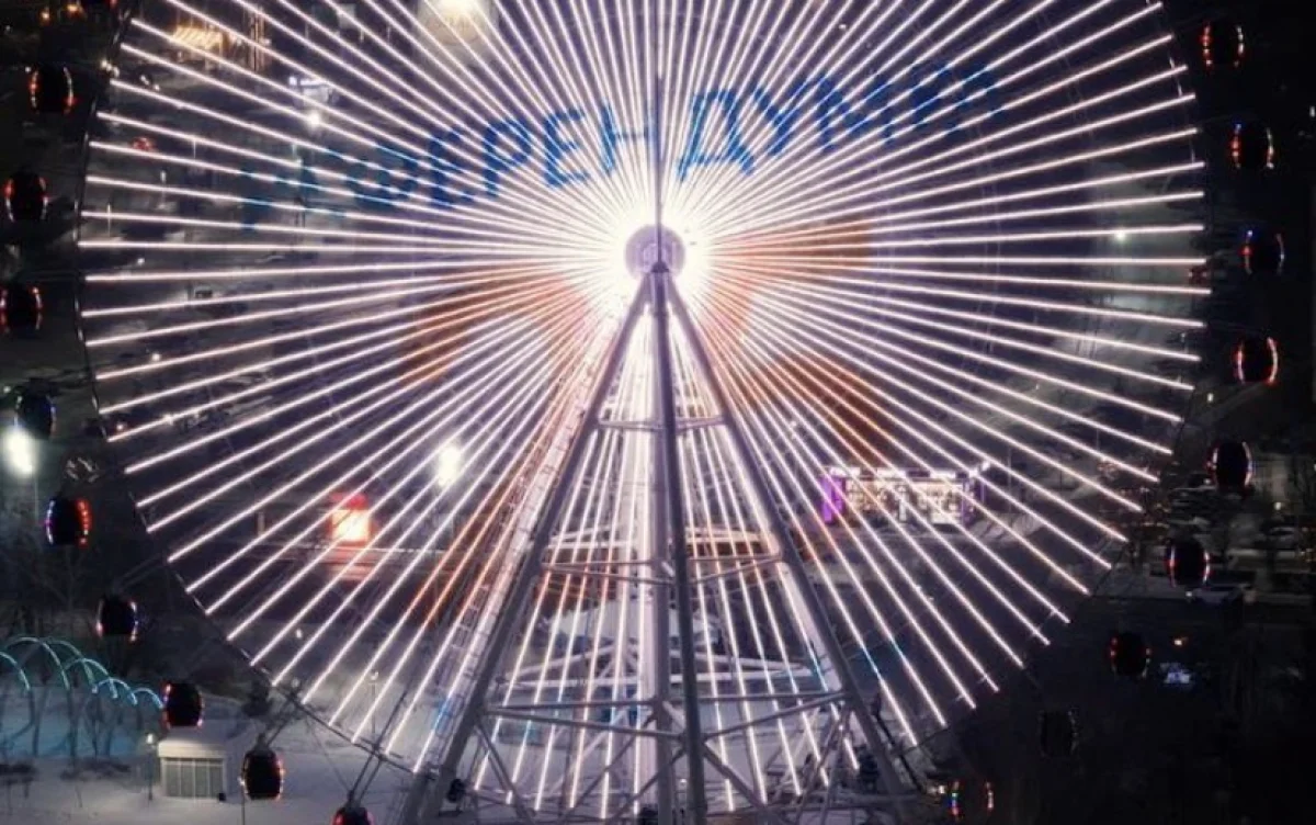 25 дней до референдума: в Астане появились табло с обратным отсчетом