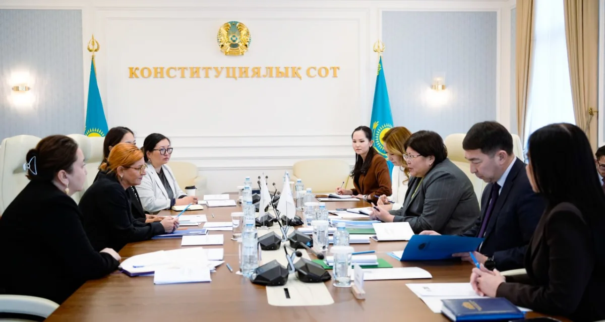Конституциялық Сот пен Қазақстандағы БҰҰ-ның Даму бағдарламасы 2026 жылға арналған ынтымақтастық бағыттарын талқылады