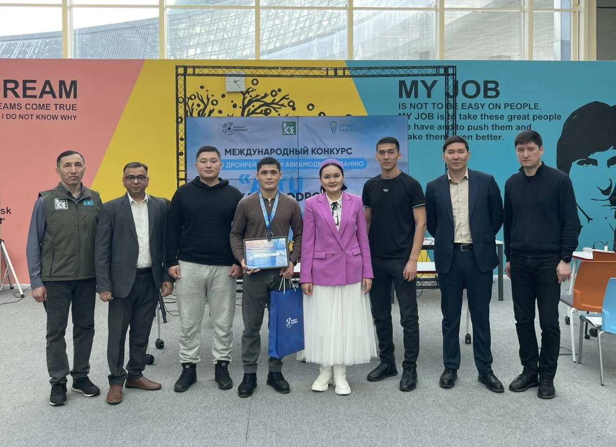 Ұландық спортшы халықаралық дрон-жарыста жүлдегер болды