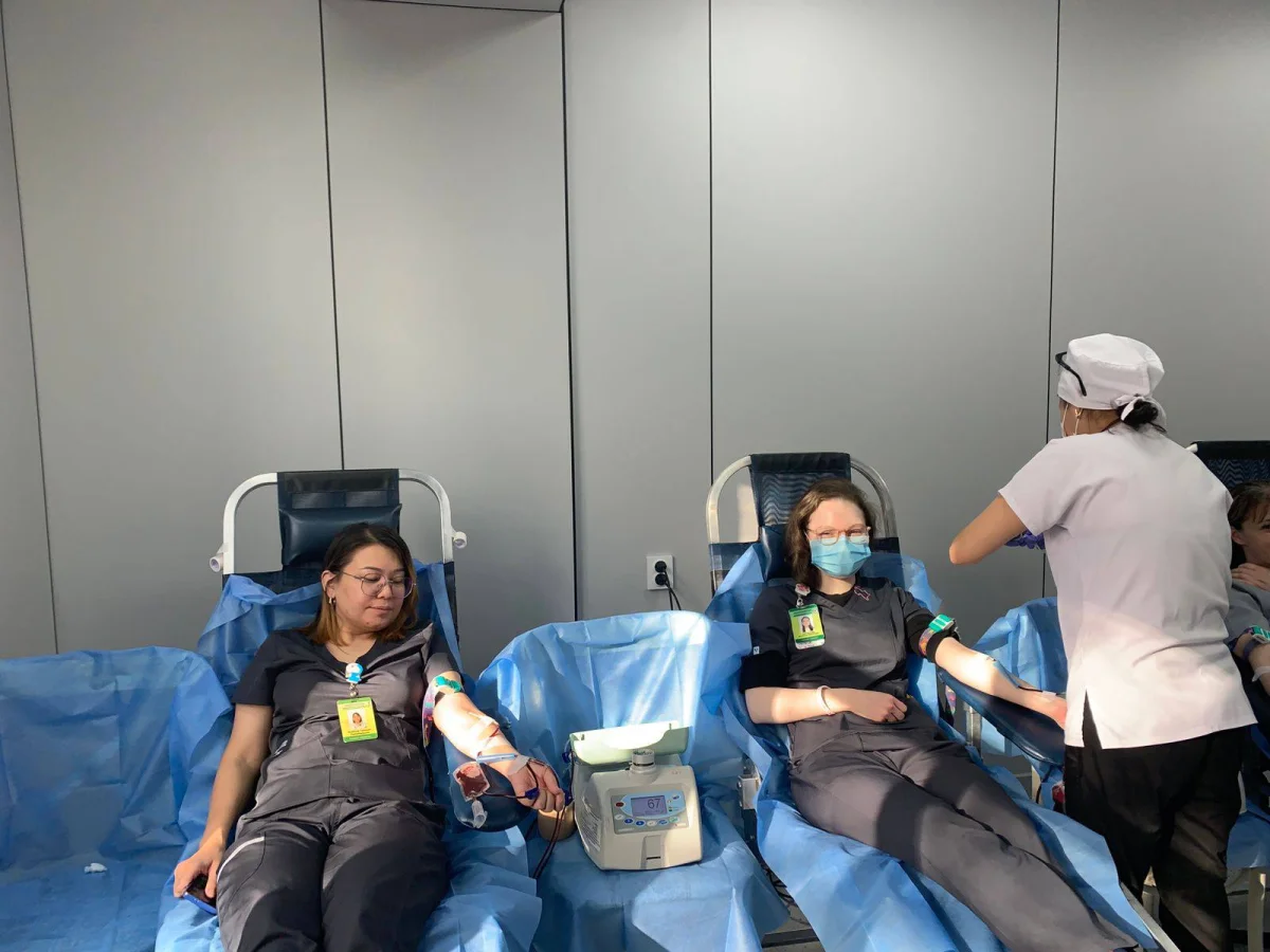 КАРДИОЛОГТАР «ДОНОР БОЛ ДА ҮМІТ СЫЙЛА» АТТЫ РЕСПУБЛИКАЛЫҚ АКЦИЯҒА ҚАТЫСТЫ