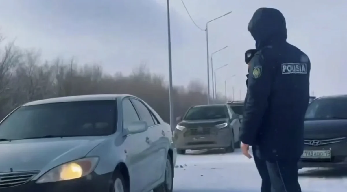Снежный циклон испытал трассы на прочность в области Абай — полиция предотвратила заторы и ЧП