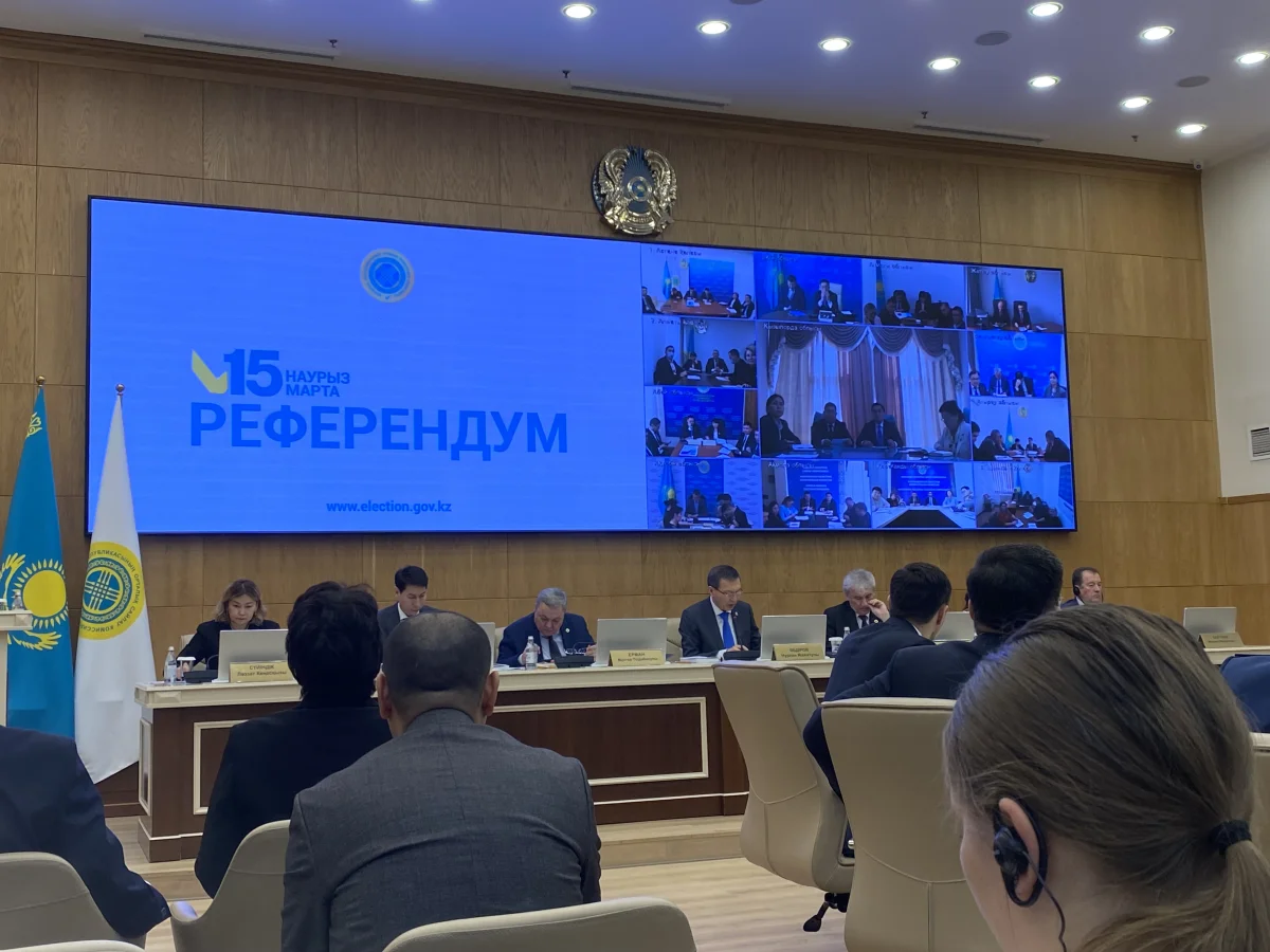 Референдумда мүгедектігі бар азаматтар үшін барлық жағдай жасалады