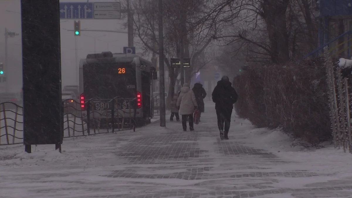 На Казахстан надвигается арктический холод