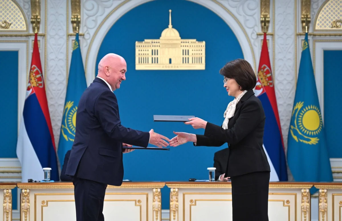 Қазақстан-Сербия: бірқатар меморандумға қол қойылды