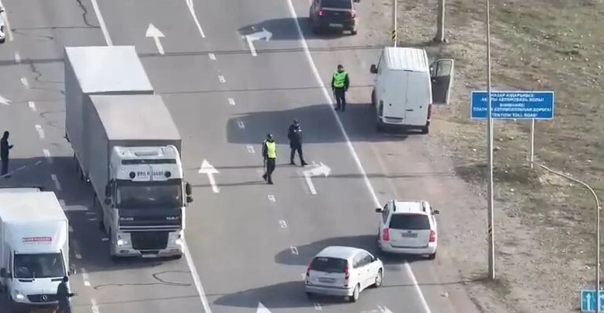 Жамбыл облысы жолдарында дрондар арқылы құқық бұзушылықтар анықталуда