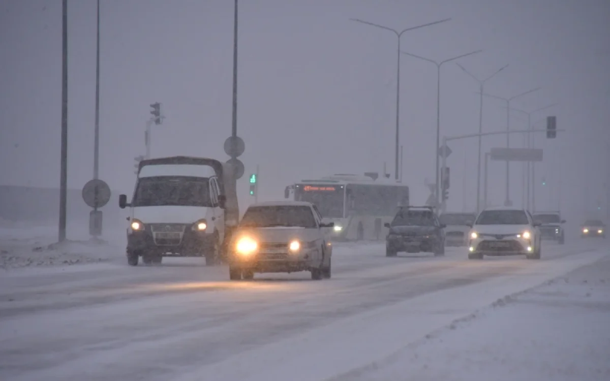 Қостанай облысында жол жабылды