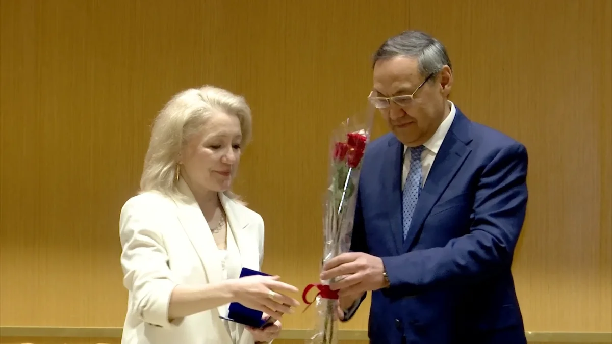 Алматыда ғалым әйелдер марапатталды