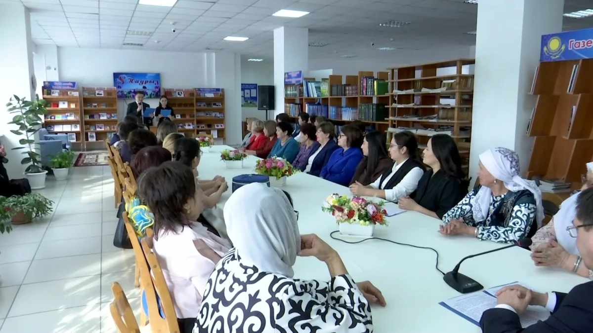Круглый стол в честь 8 Марта провели для женщин Актогая