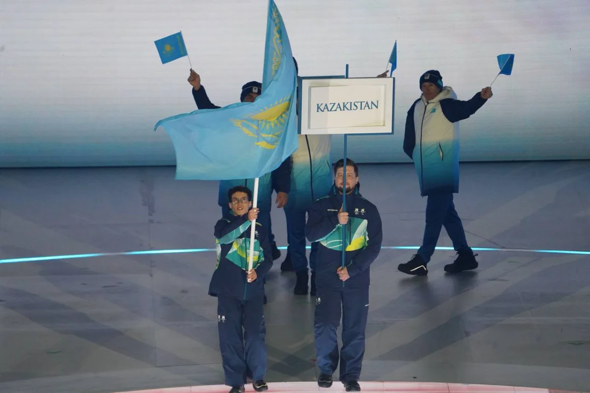 Казахстанцы приняли участие в церемонии открытия XIV зимних Паралимпийских игр