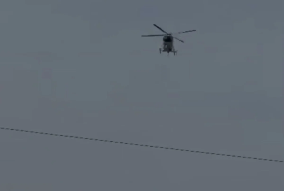 В Жамбылской области вертолёт МЧС доставил младенца на срочное лечение