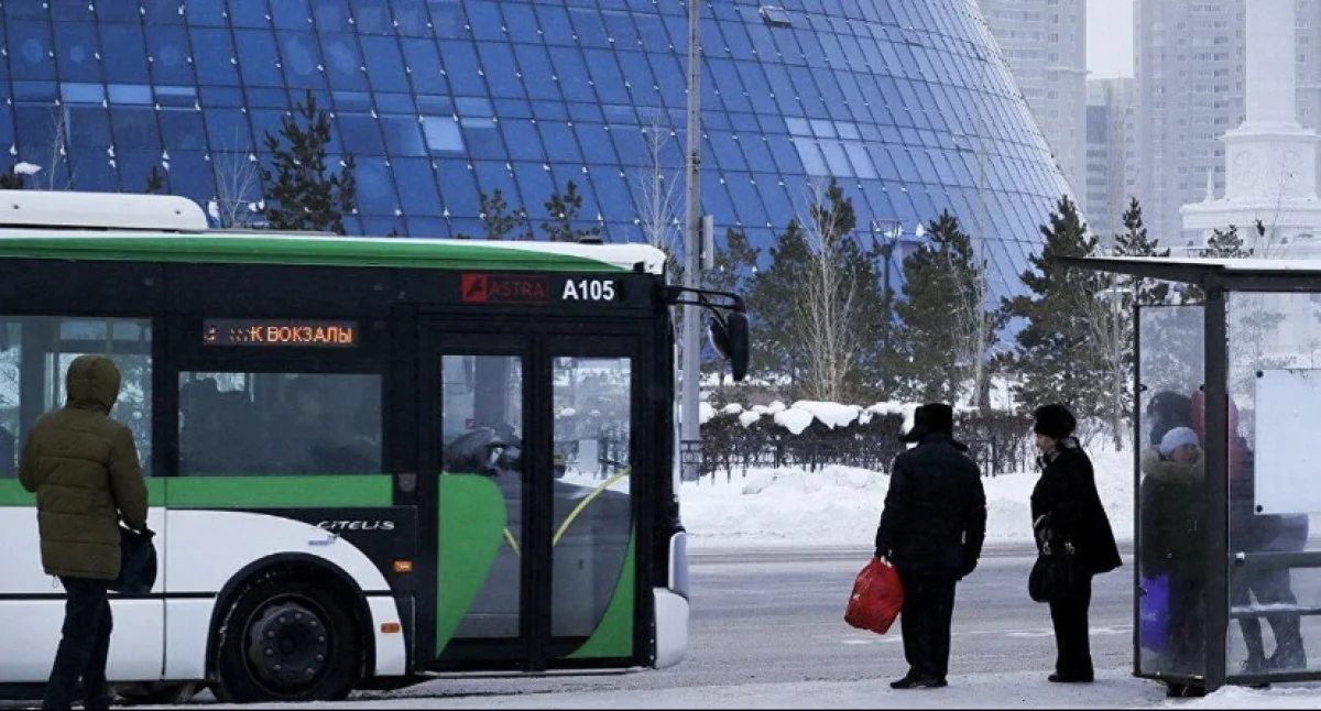 В день референдума проезд в автобусах Астаны будет бесплатным