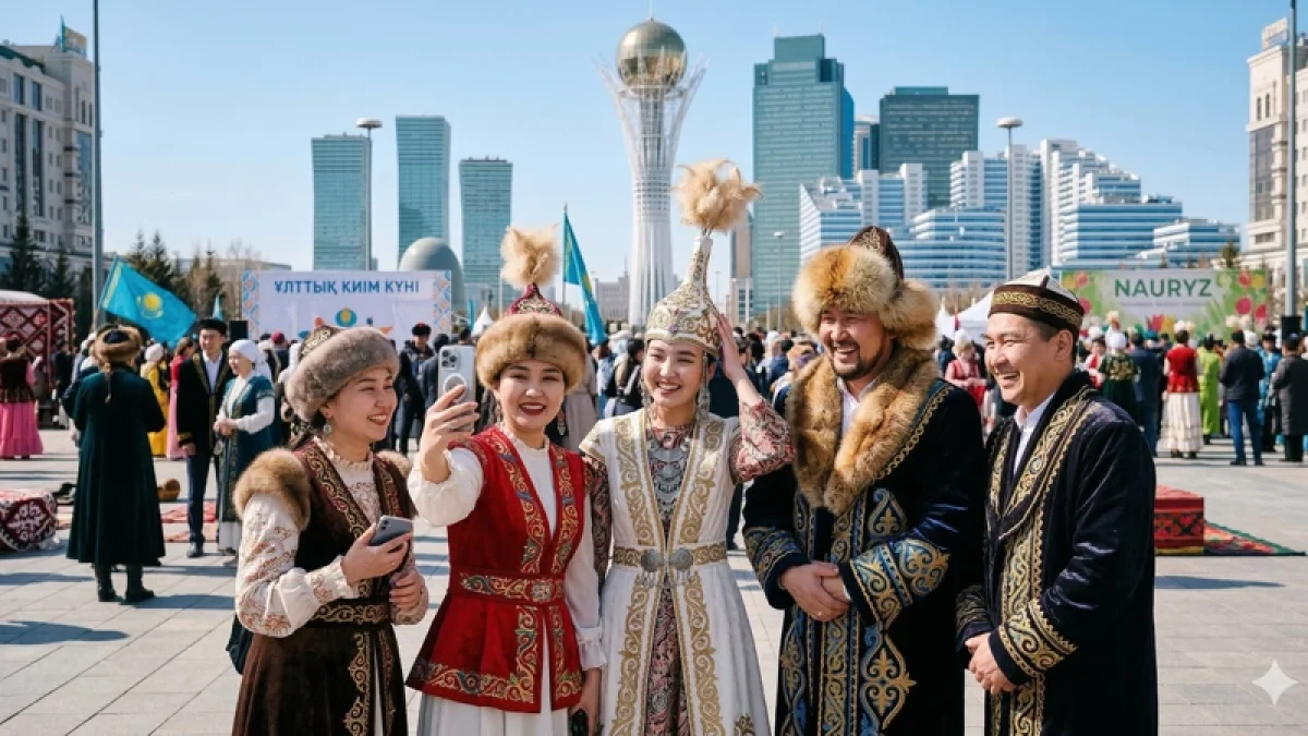 Бүгін - Ұлттық киім күні