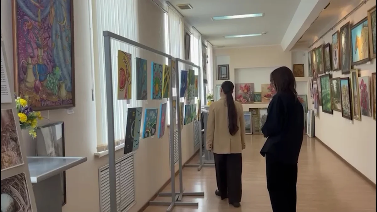 Детская инклюзивная выставка «Наурыз – символ обновления» открылась в Костанае