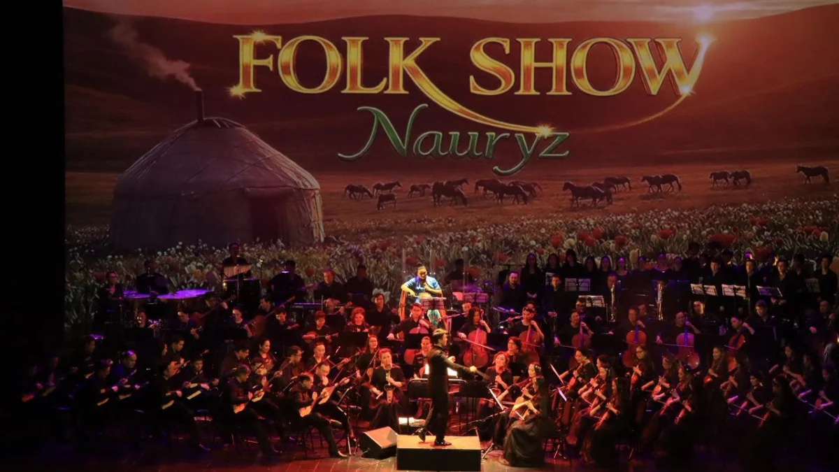 В Алматы прошел яркий концерт «FOLK SHOW NAURYZ»