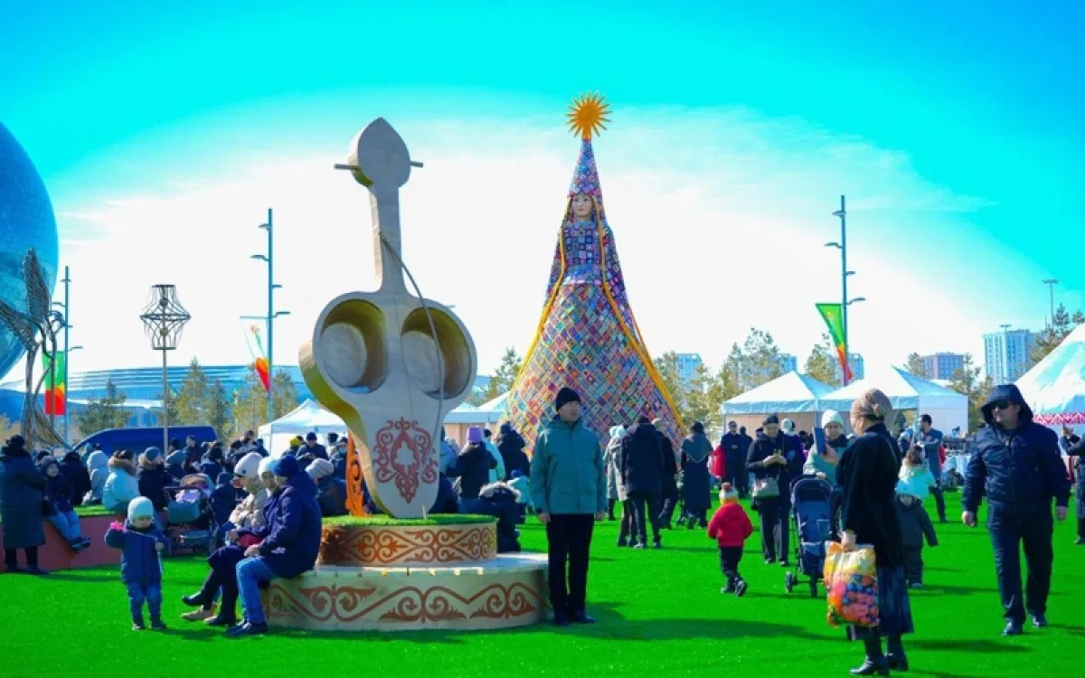 Астанада «Ұлы Дала Аруы» атты арт-инсталляция ашылды