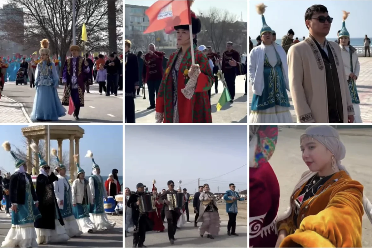 Парад национальной одежды провели в Мангистау