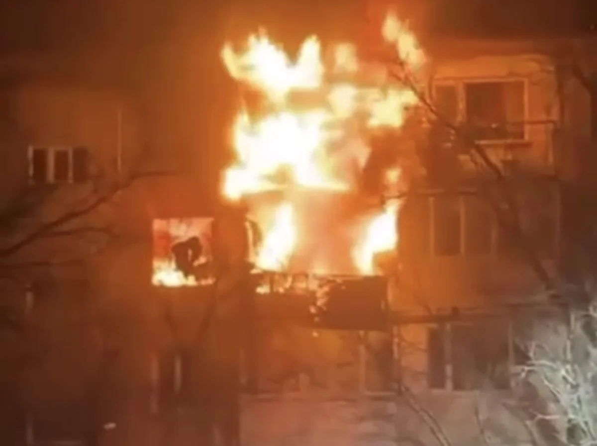 Полиция задержала мужчину по делу о пожаре в Шахтинске