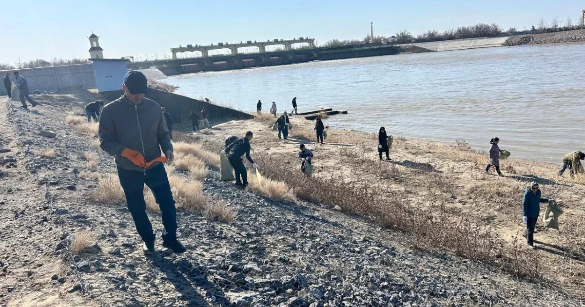 Тазару күні: Қазақстанда 2,7 тонна қоқыс жиналды