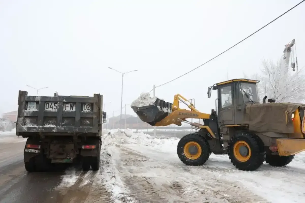 Ақмола облысында 2,5 млн текше метр қар шығарылды