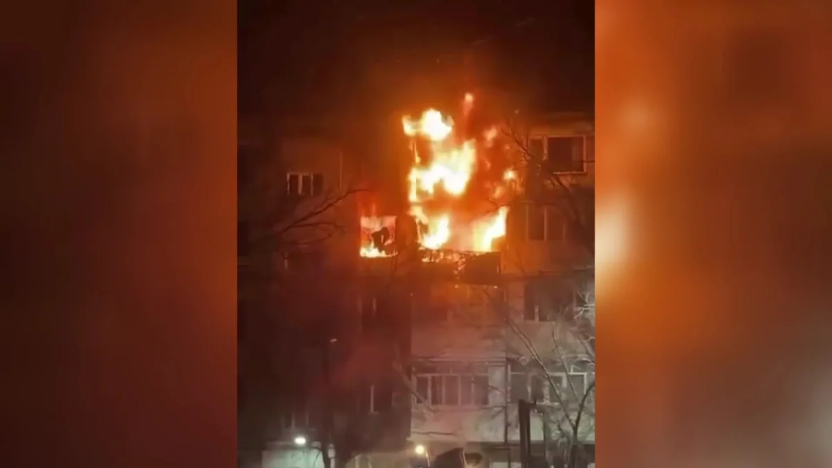 Жарылыс жасаған күдіктіні жеке палатада полицейлер күзетіп отыр