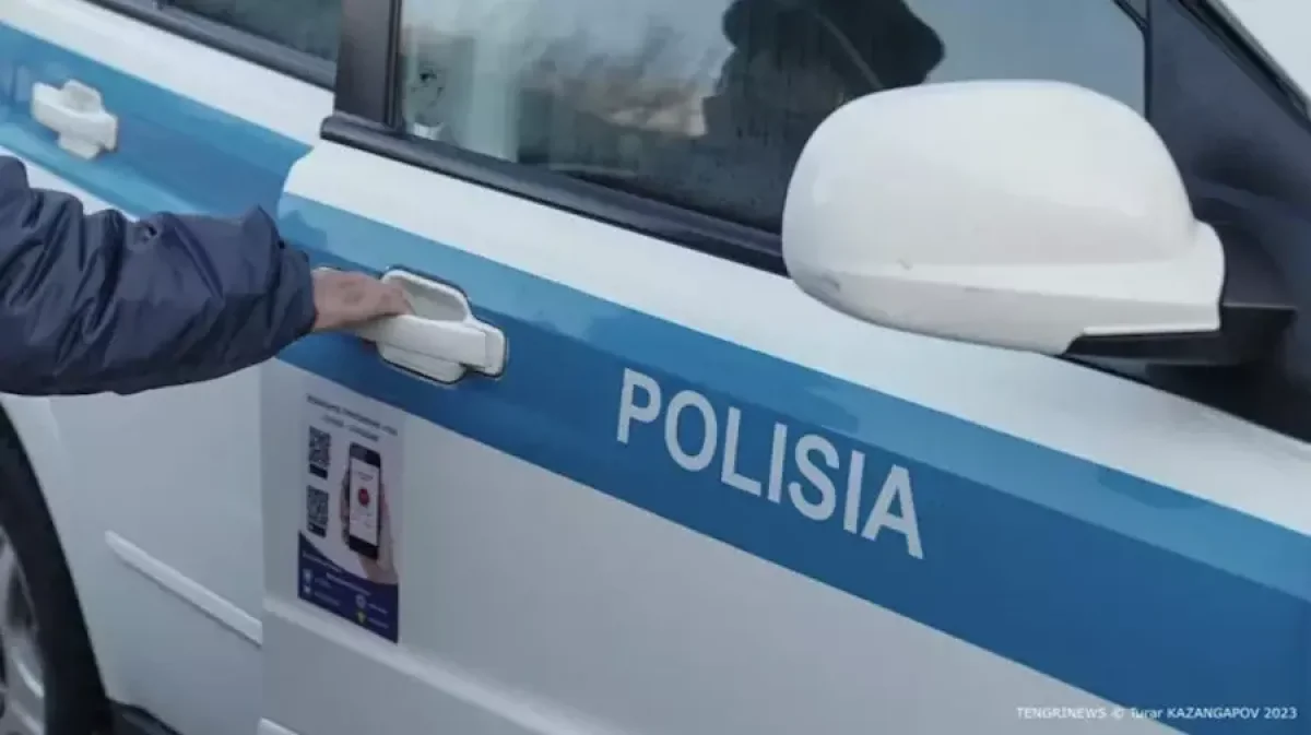 Ақтөбеде полицей қызметтік қарудан оқ атып, бір адам ауруханаға түсті