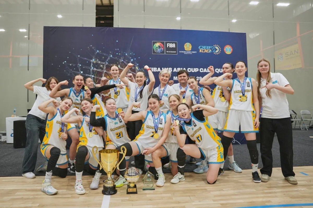 Казахстанки выиграли квалификационный турнир Кубка Азии по баскетболу U18
