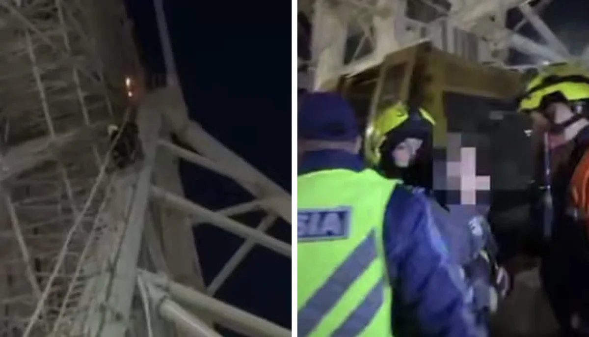 Колесо обозрения загорелось в Астане: спасены семеро человек