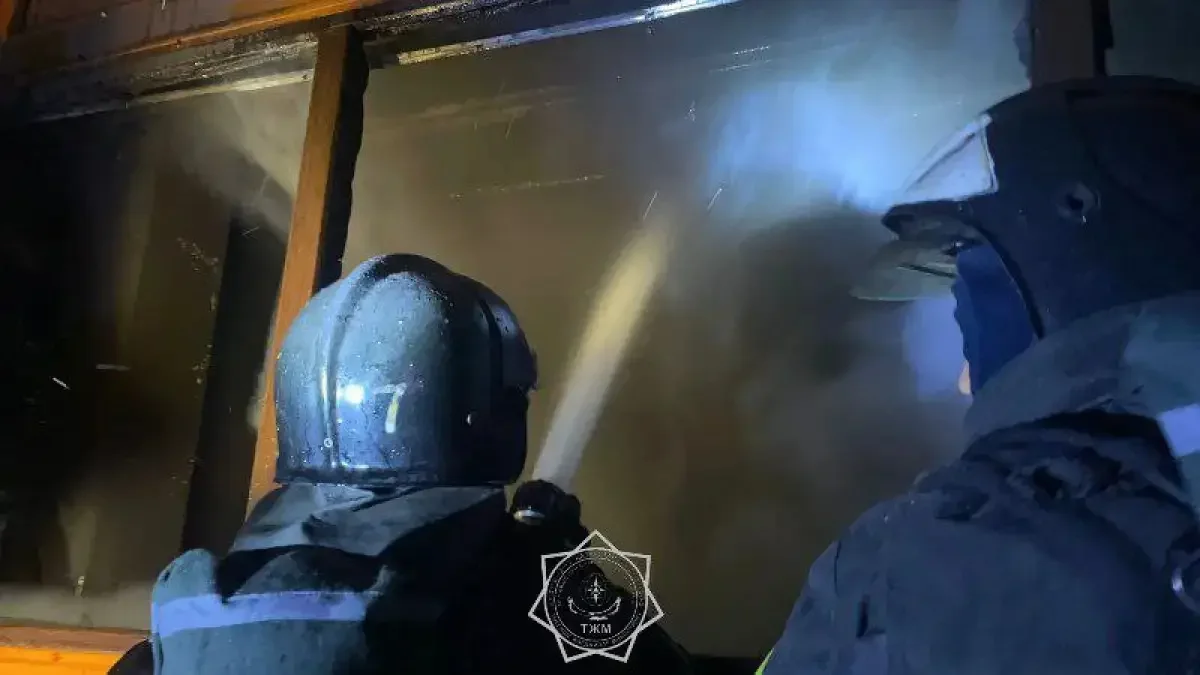 Құбыр шығаратын зауыттан өрт шықты