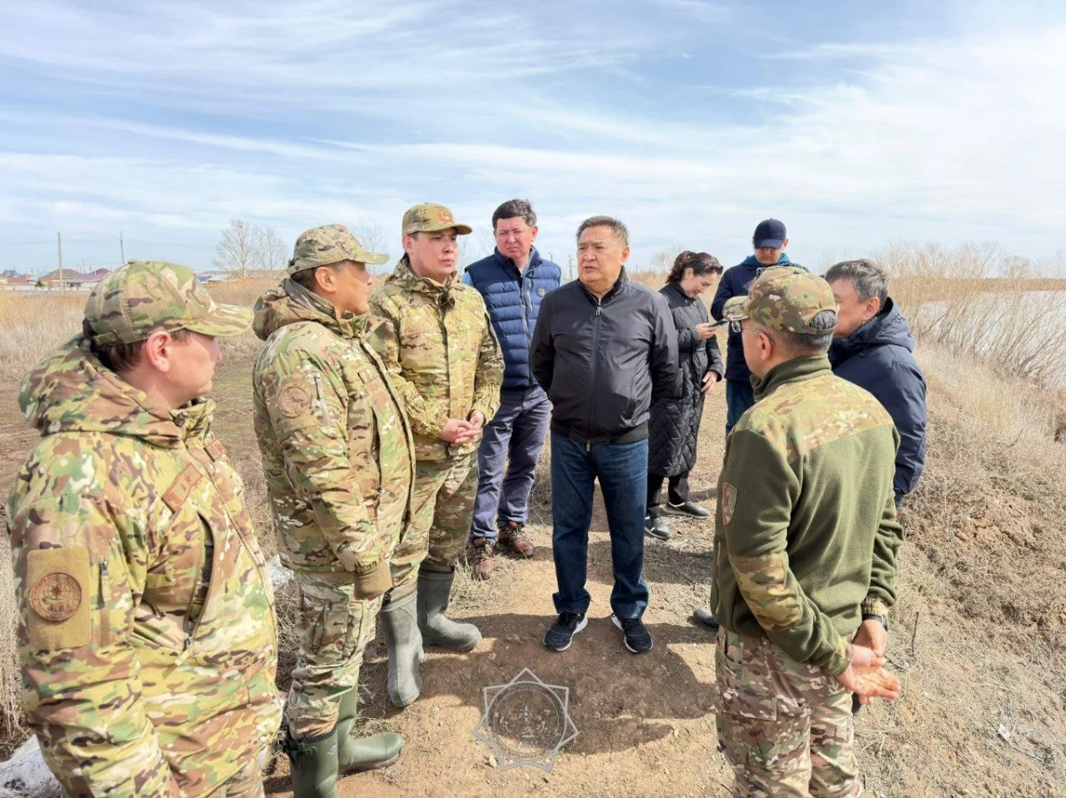 Ақмола облысында су тасқыны жағдайына тәулік бойы мониторинг жүргізілуде