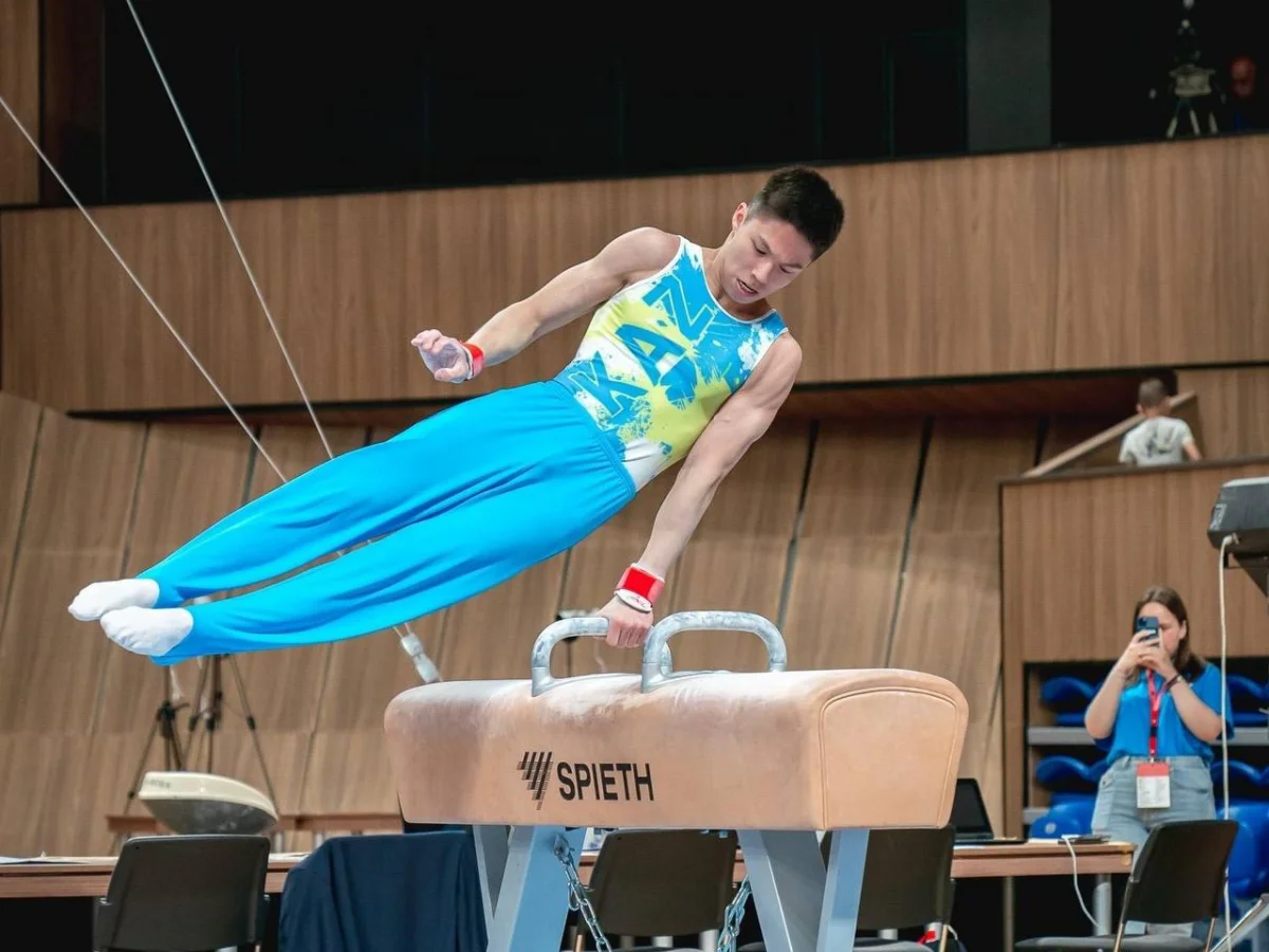 Казахстан завоевал две медали этапа Кубка мира по спортивной гимнастике