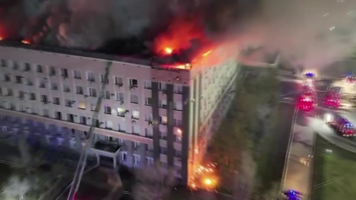 Ақтөбе әкімдігінің ғимараты өртенді