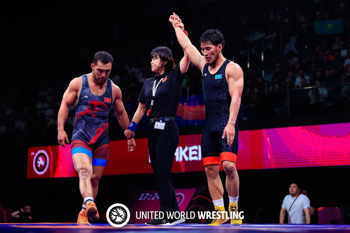 Казахстанские спортсмены завоевали четыре медали чемпионата Азии по греко-римской борьбе