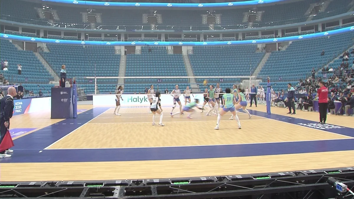 В Астане завершился финальный этап женского ЧРК по волейболу