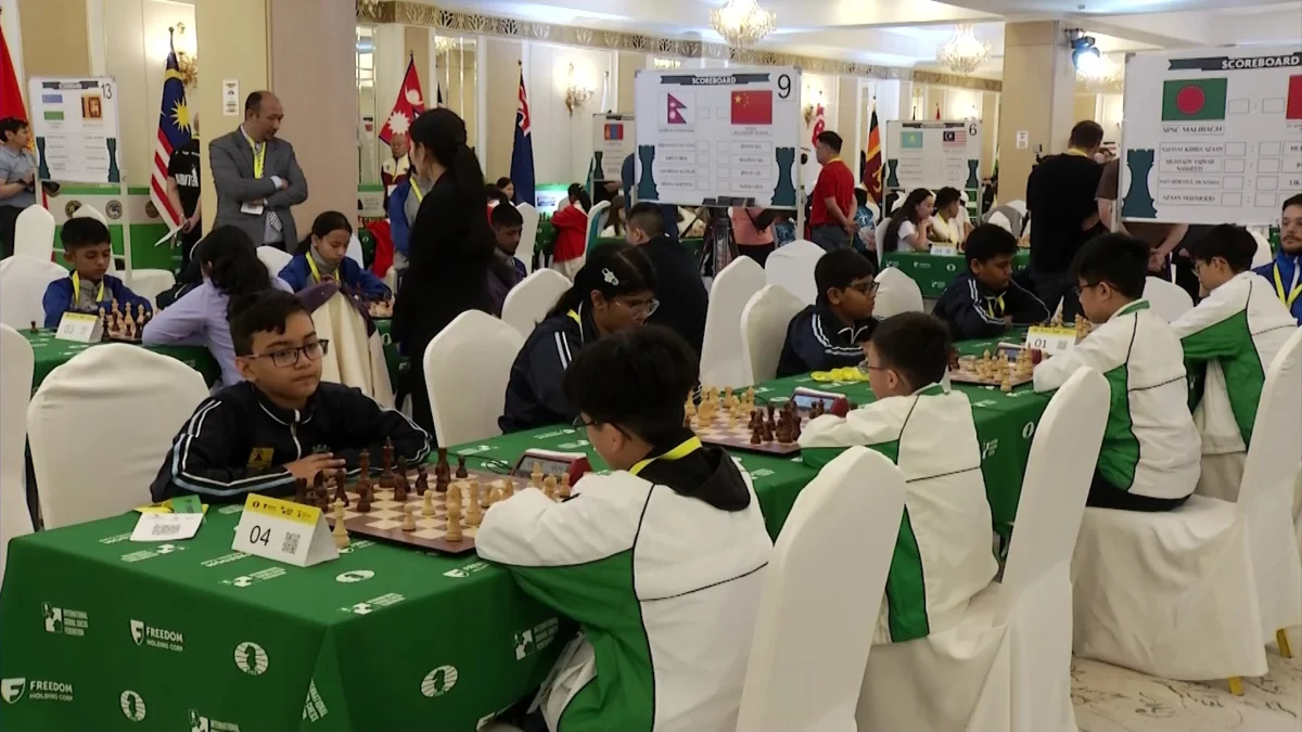 Азиатский континентальный этап чемпионата мира по шахматам среди школьных команд завершился в Алматы