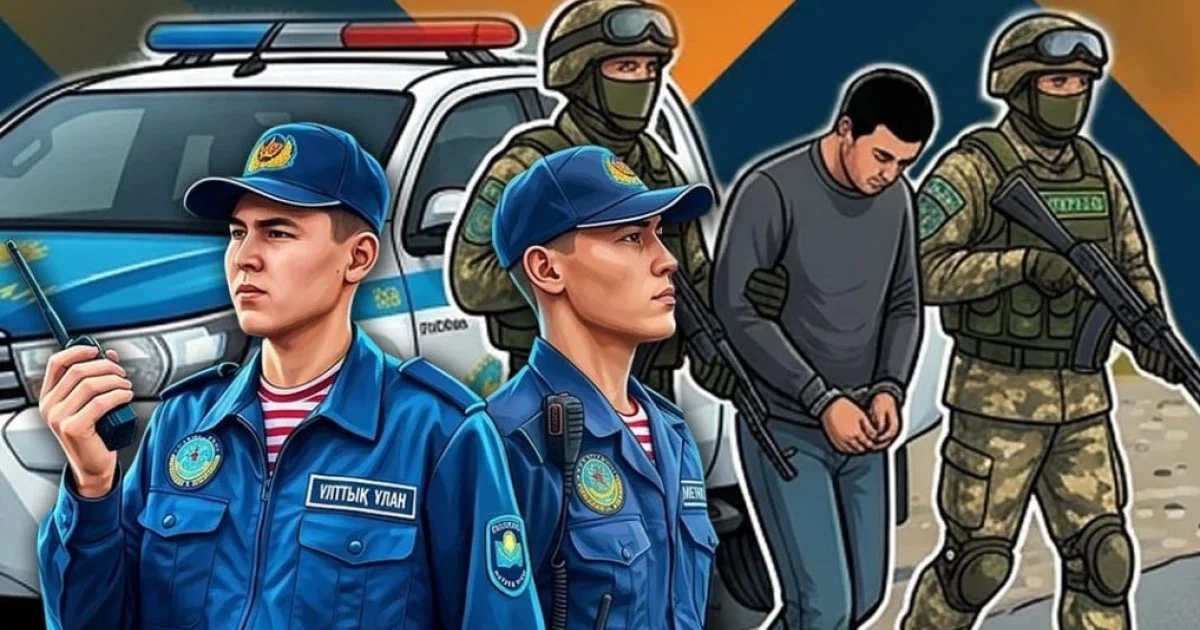 Жыл басынан бері Ұлттық ұлан жауынгерлері  3 мыңнан астам құқық бұзушыны ұстады