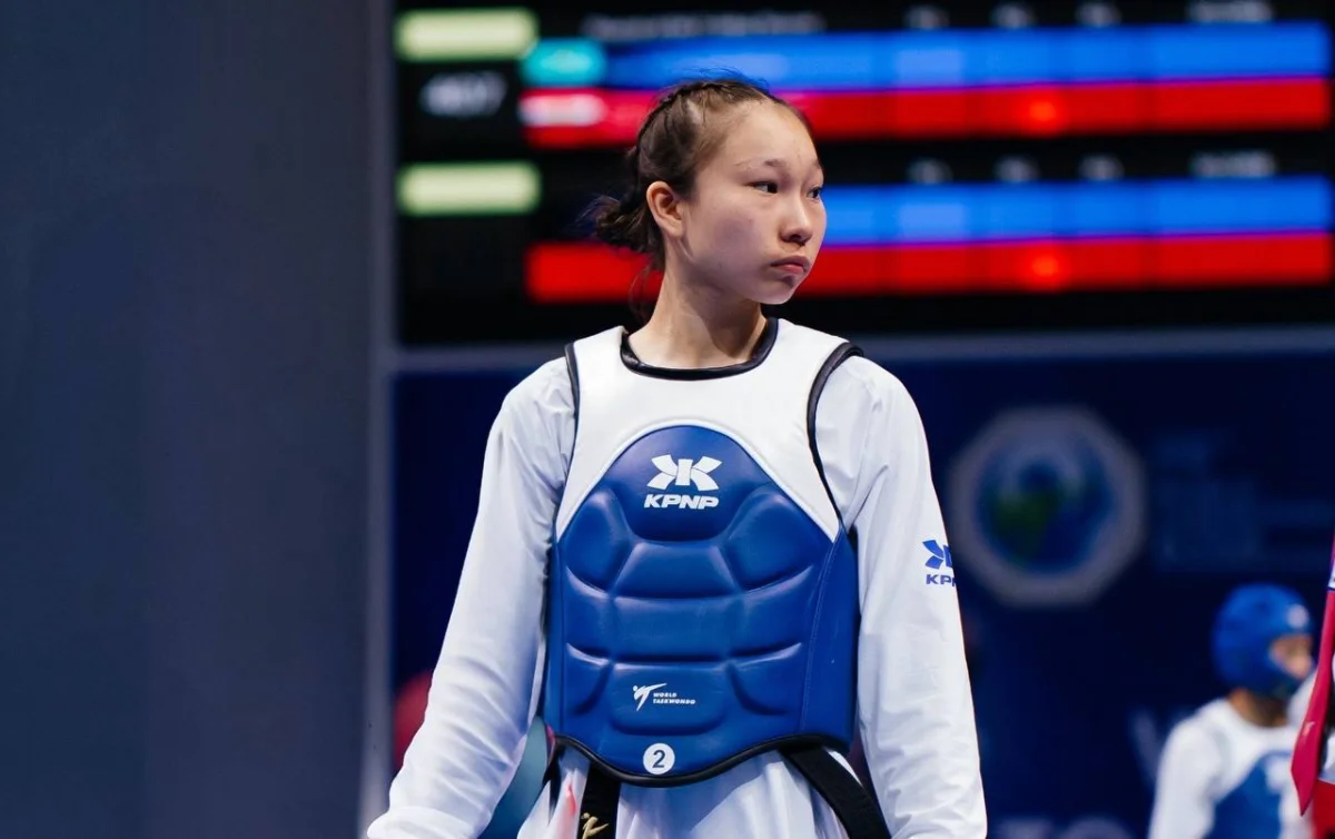 Казахстанка Айым Серикбаева стала чемпионкой мира по таеквондо среди юниоров