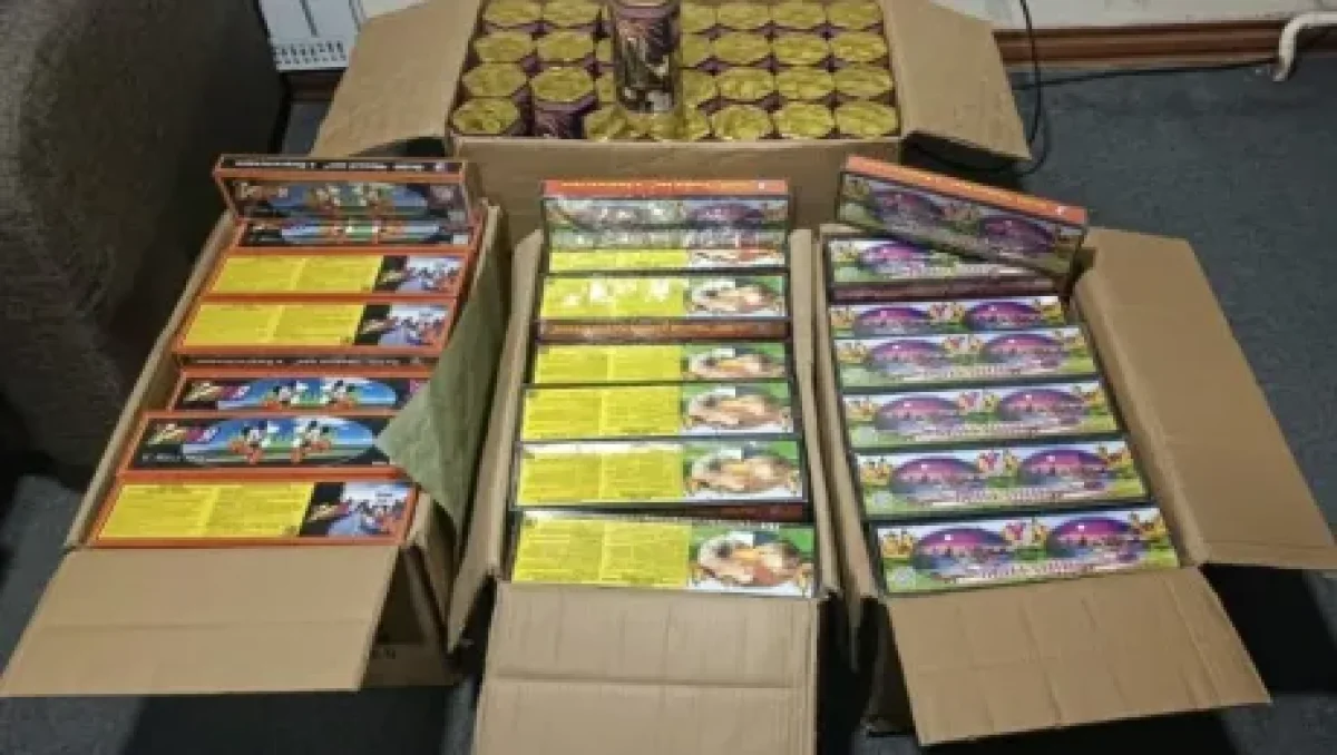 Шымкентте 500 дана пиротехникалық өнім тәркіленді