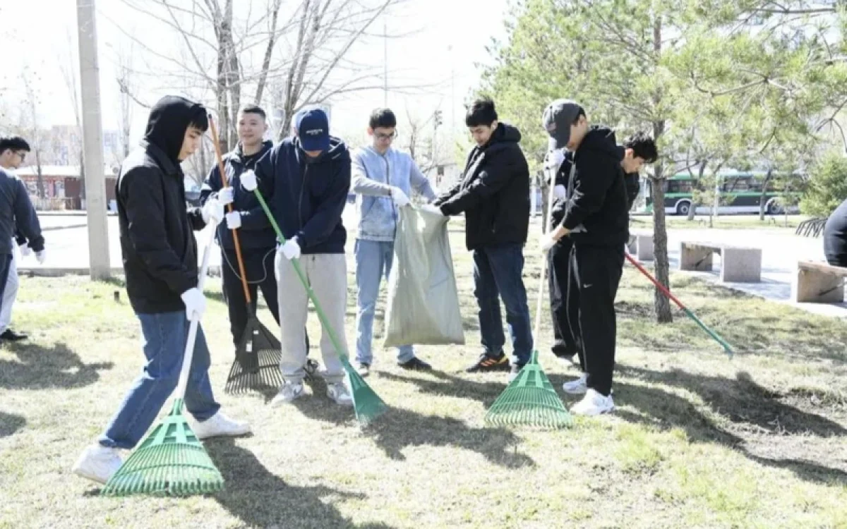 “Таза аула”: 40 мың адам қатысты, 100 тонна қоқыс шығарылды