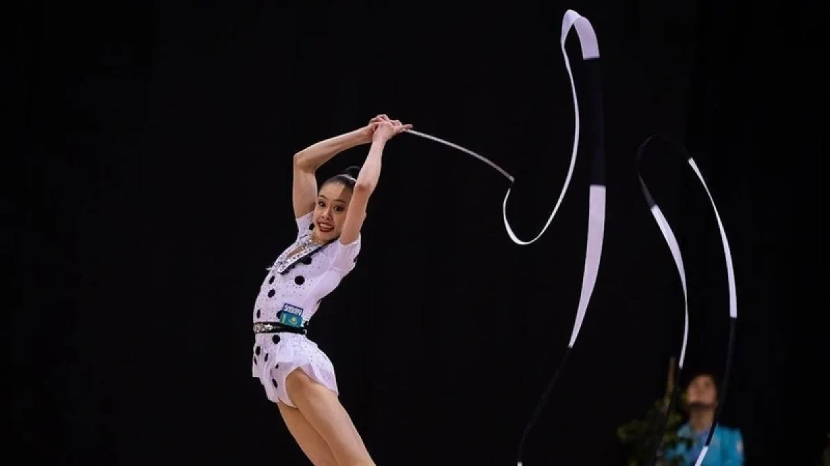 Ақмарал Ерекешева көркем гимнастикадан әлем кубогы кезеңінде қола жүлде алды